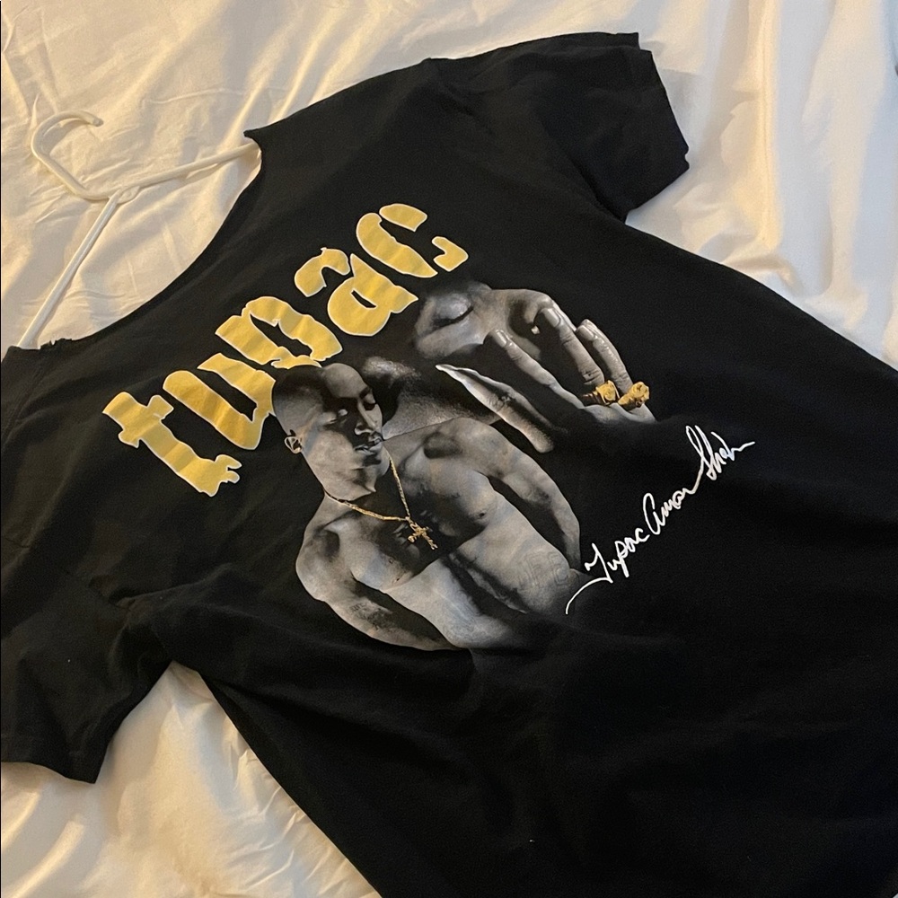 Black and Gold Graphic Tee